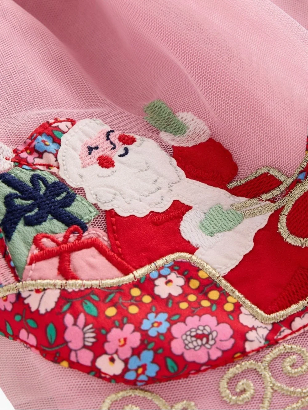 Mini Boden Tulle Christmas Skirt 2-3 Y